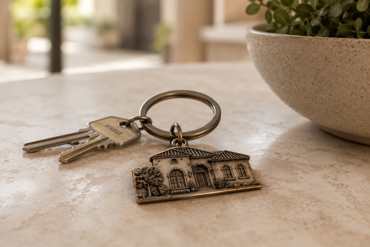 Keys to a new custom home by Estate Design & Construction