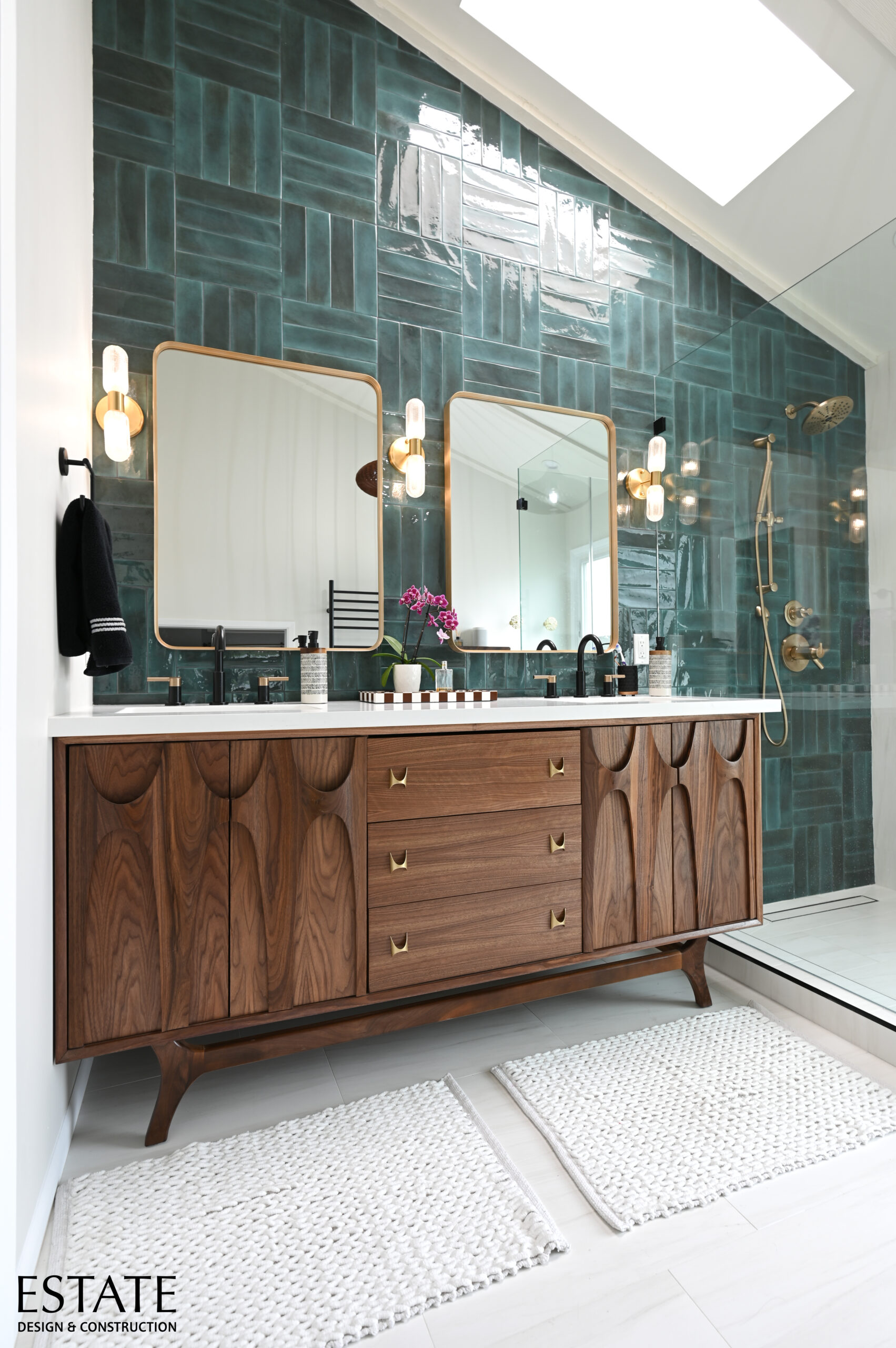 Custom new construction home by Estate Design & Construction